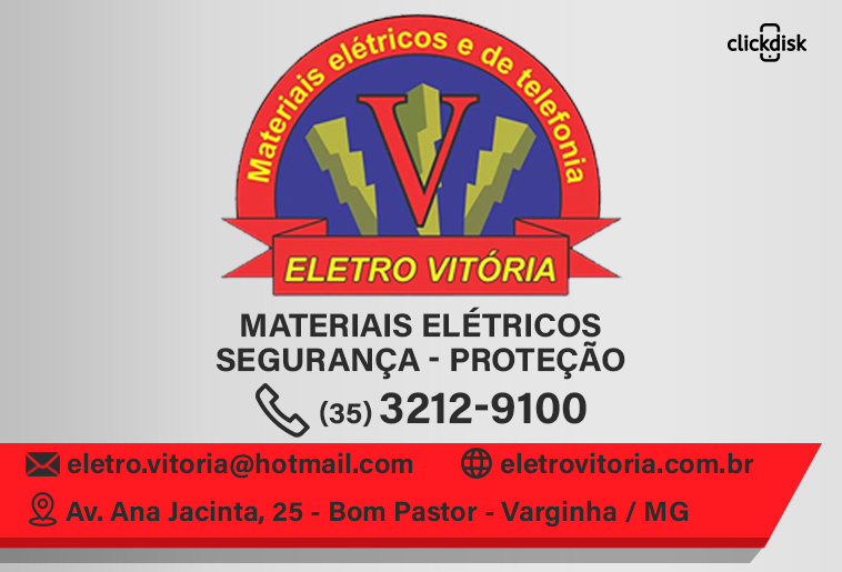 Banner ELETRO VITÓRIA MATERIAIS ELÉTRICOS